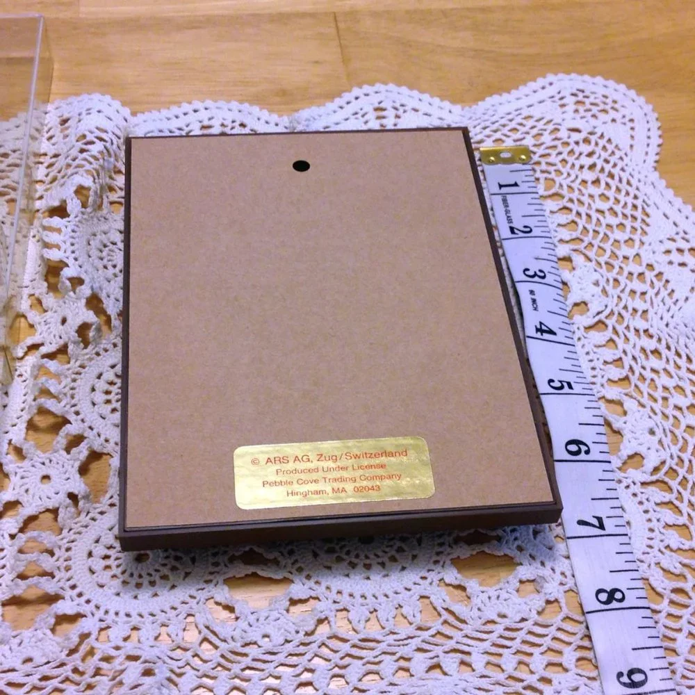 Vintage M. J. Hummel wall plaque, by ars and Renner Davis
